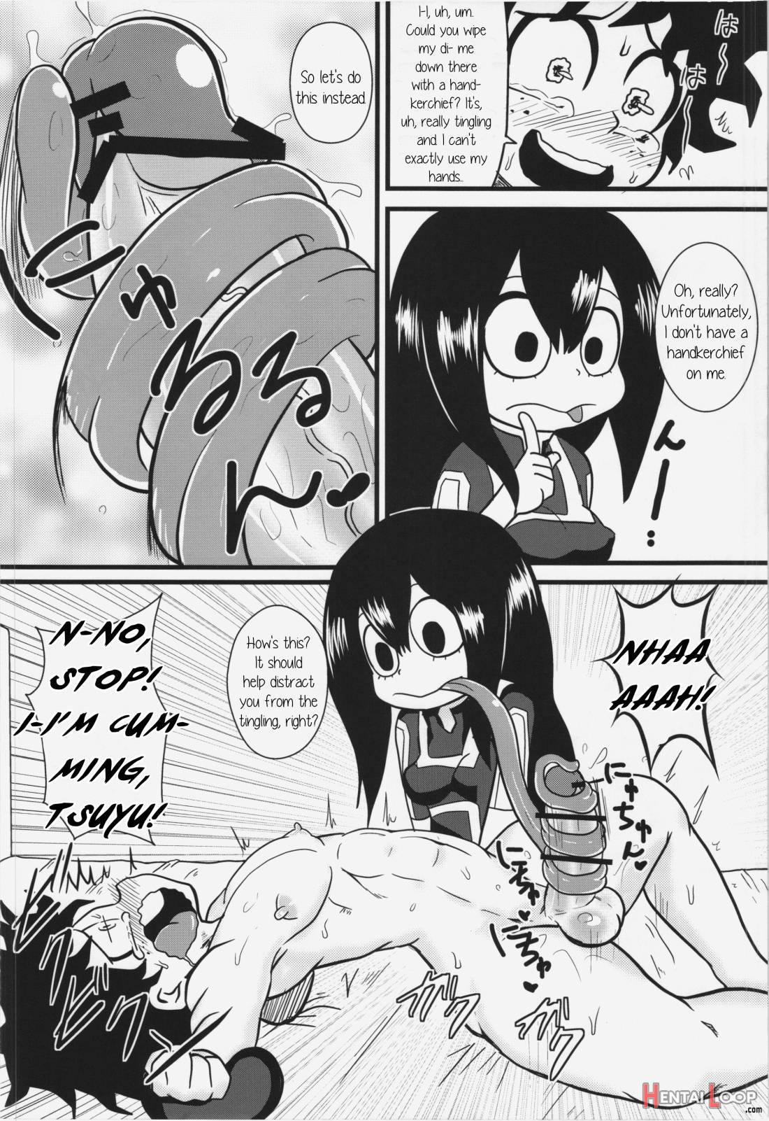 Tsuyu And! Some Do-your-best Dekx page 7
