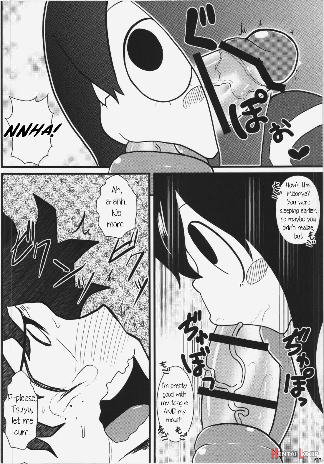 Tsuyu And! Some Do-your-best Dekx page 9