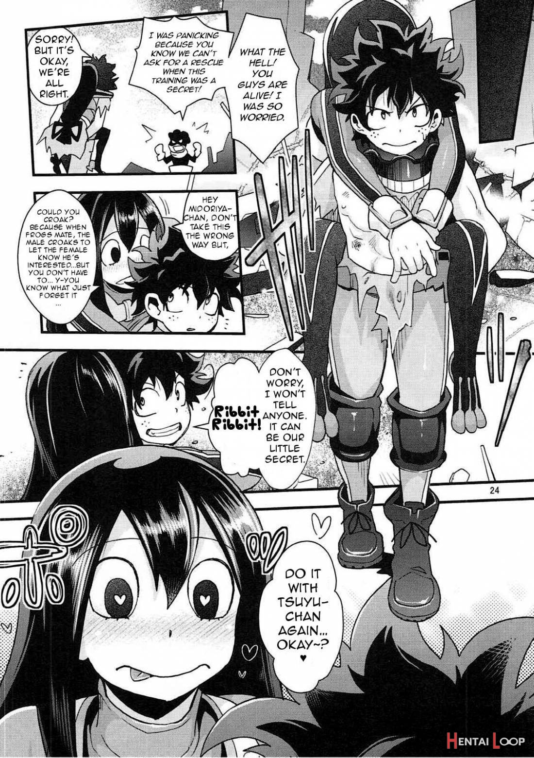 Tsuyu-chan To… Shite page 23