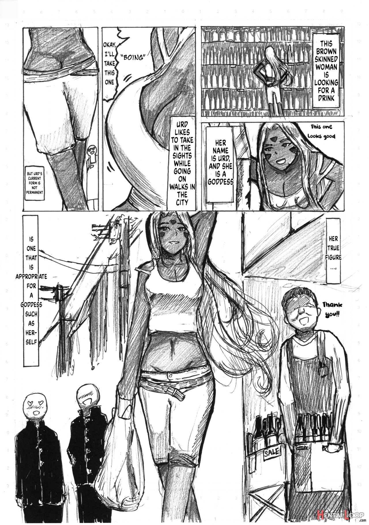 Ultra Girl Mika And Ah, My Goddess - English page 2