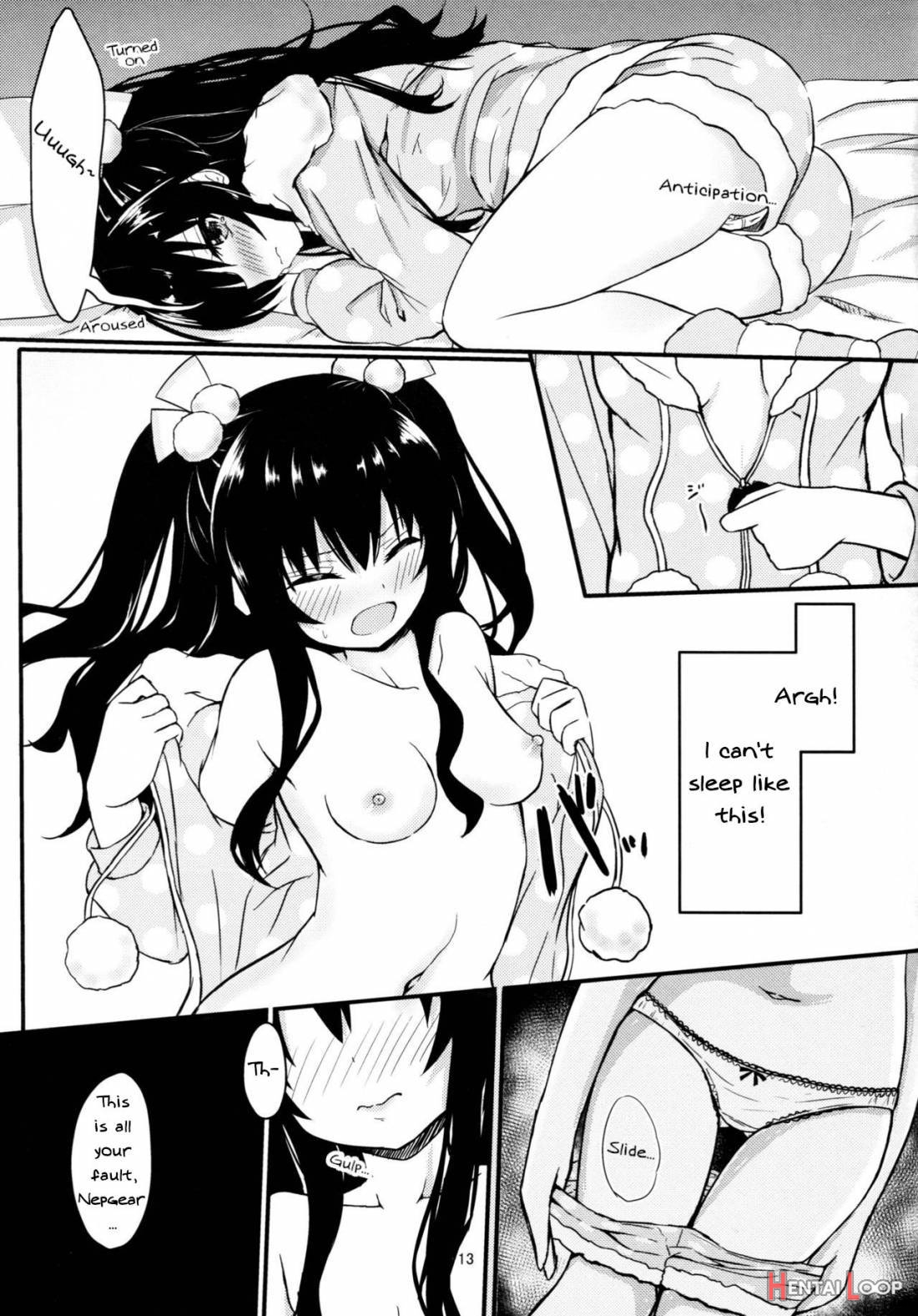 Uni-chan Wa Onanie Ga Yamerarenai page 12