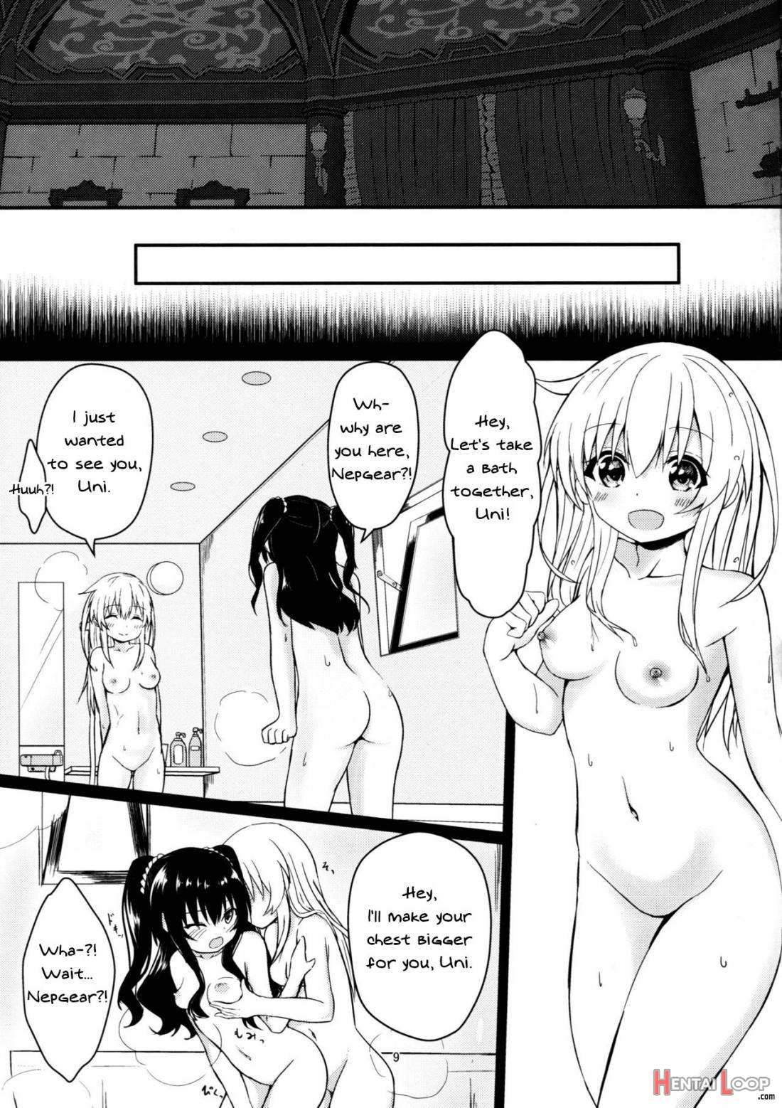 Uni-chan Wa Onanie Ga Yamerarenai page 8