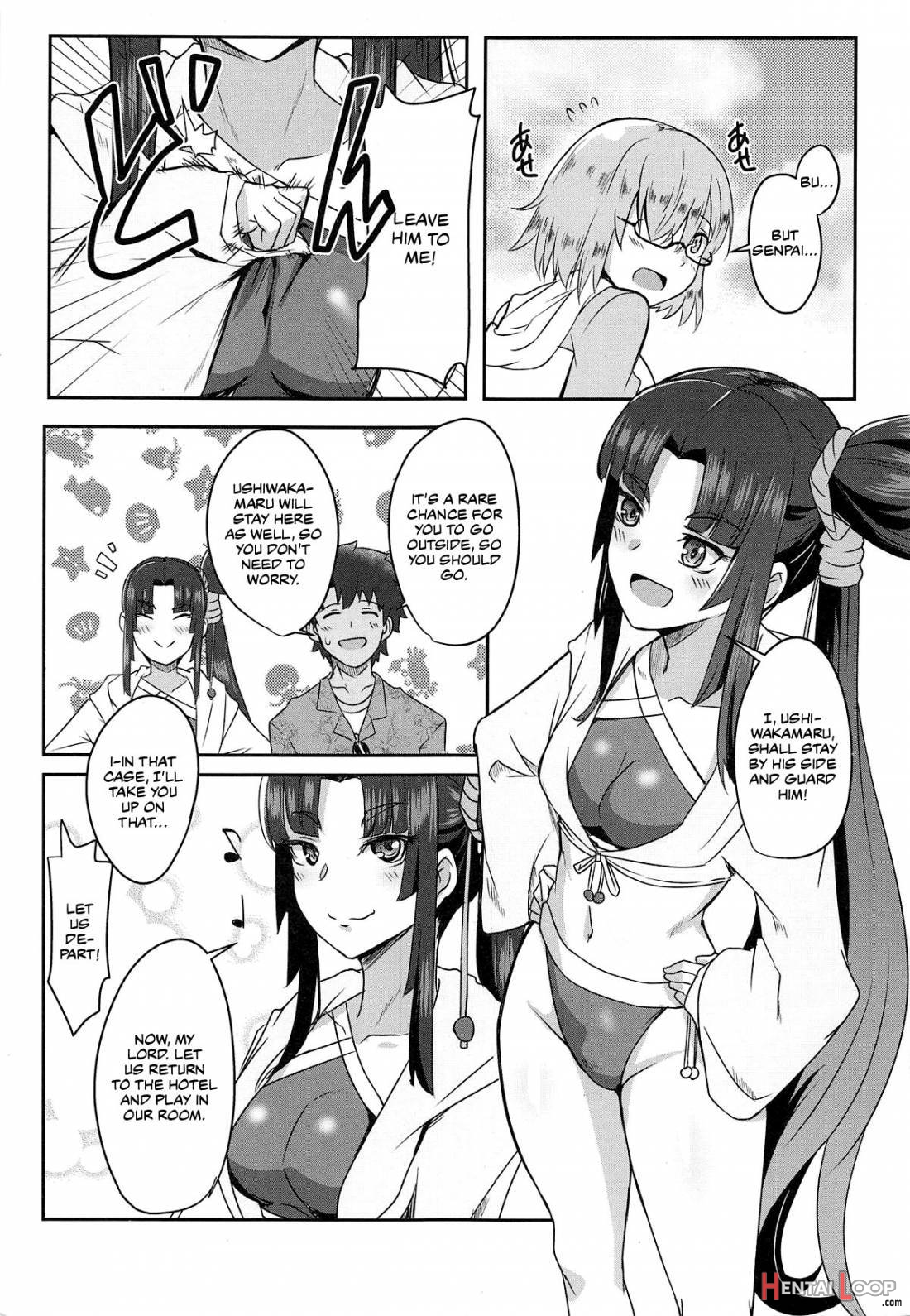 Ushiwakamaru To Asobou! page 4