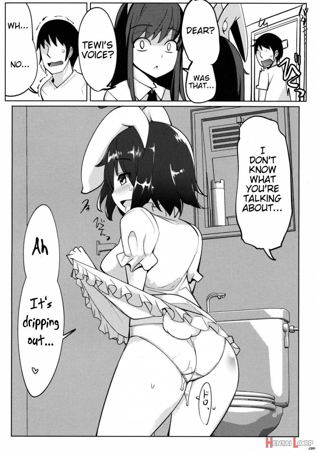 Uwaki Shite Tewi-chan To Sex Shita (3-kaime) page 22