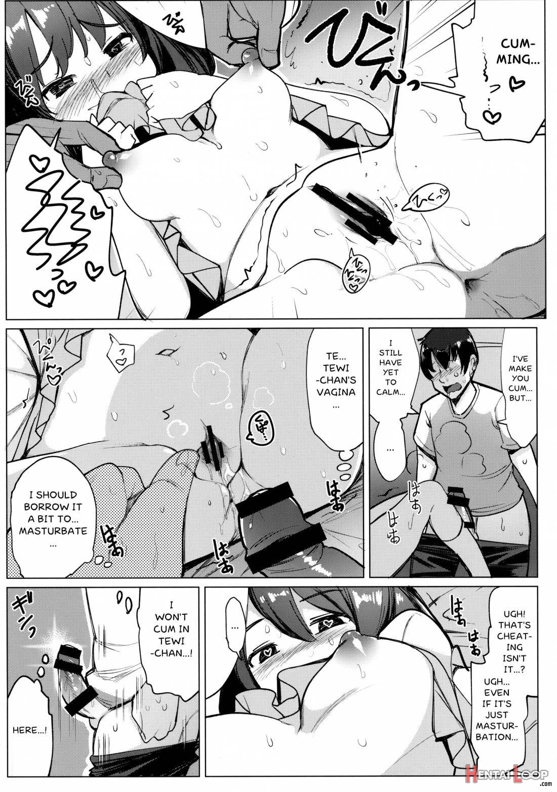 Uwaki Shite Tewi-chan To Sex Shita (4-kaime) page 9