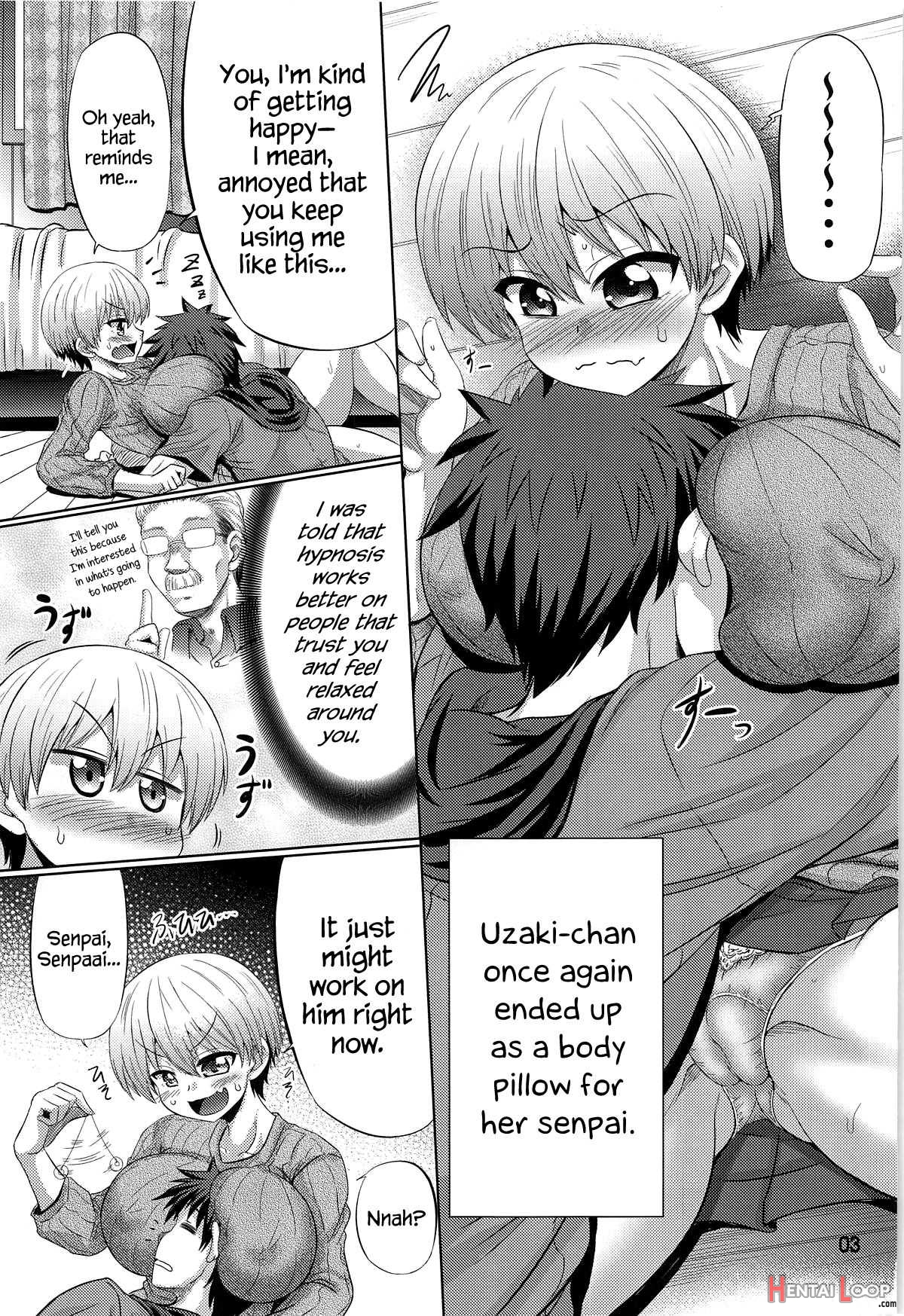 Uzaki-chan Wa Sukebe Shitai page 2
