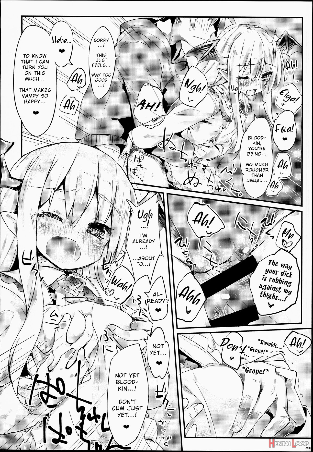 Vampy-chan Love Love Ecchi Book page 11