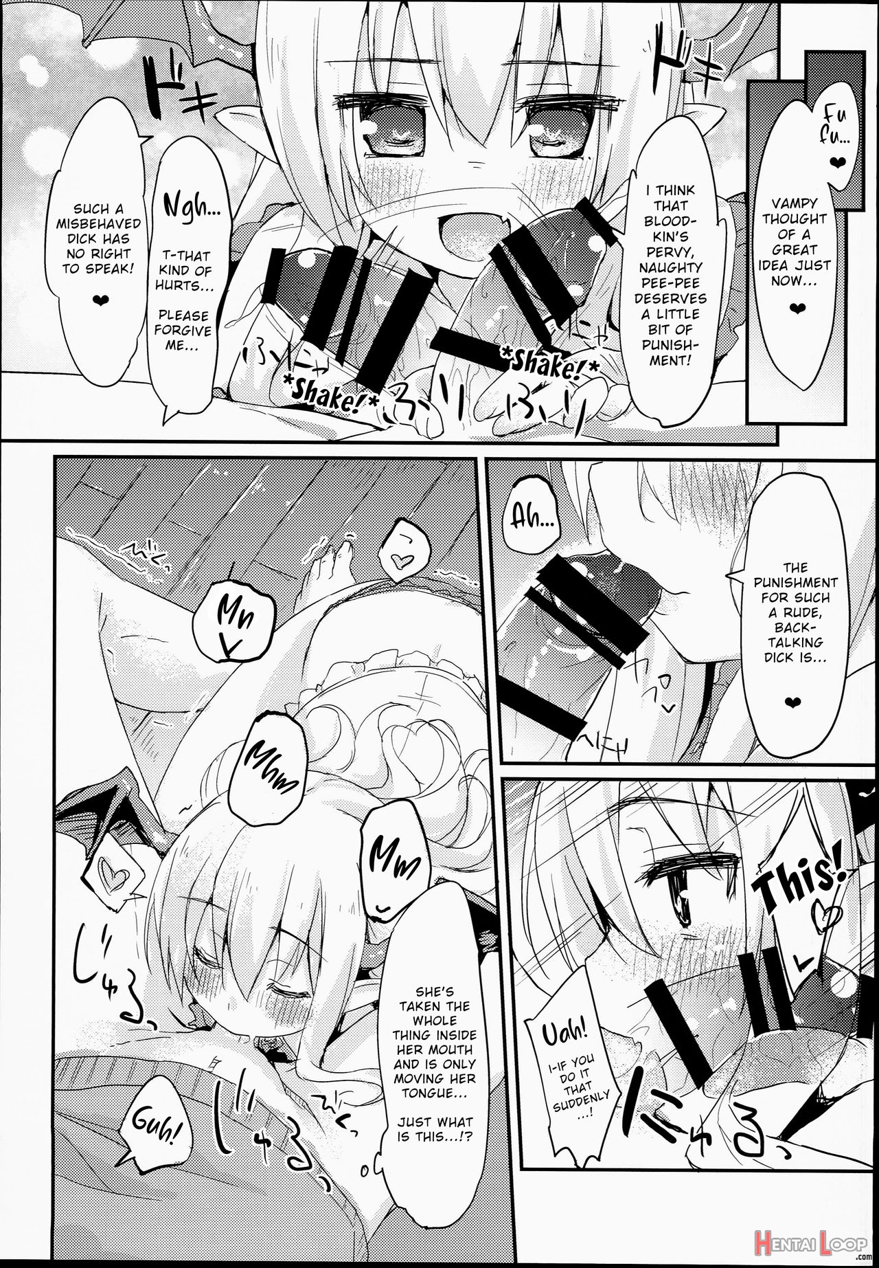 Vampy-chan Love Love Ecchi Book page 13