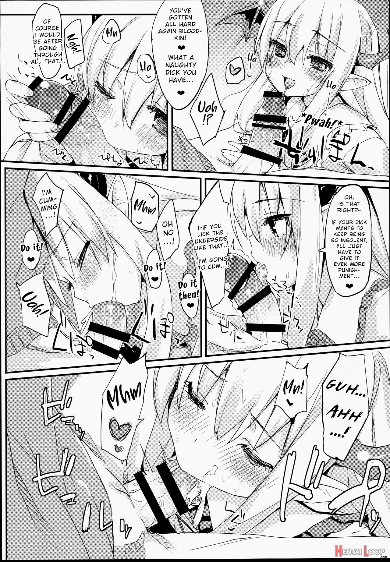 Vampy-chan Love Love Ecchi Book page 14