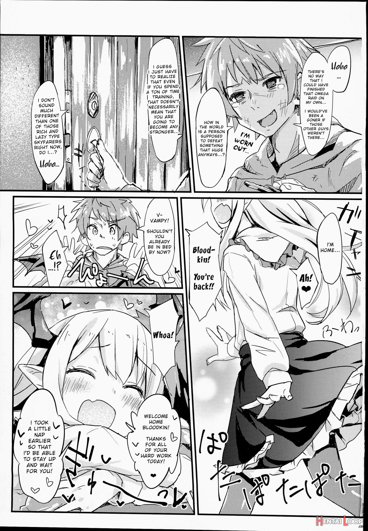 Vampy-chan Love Love Ecchi Book page 3