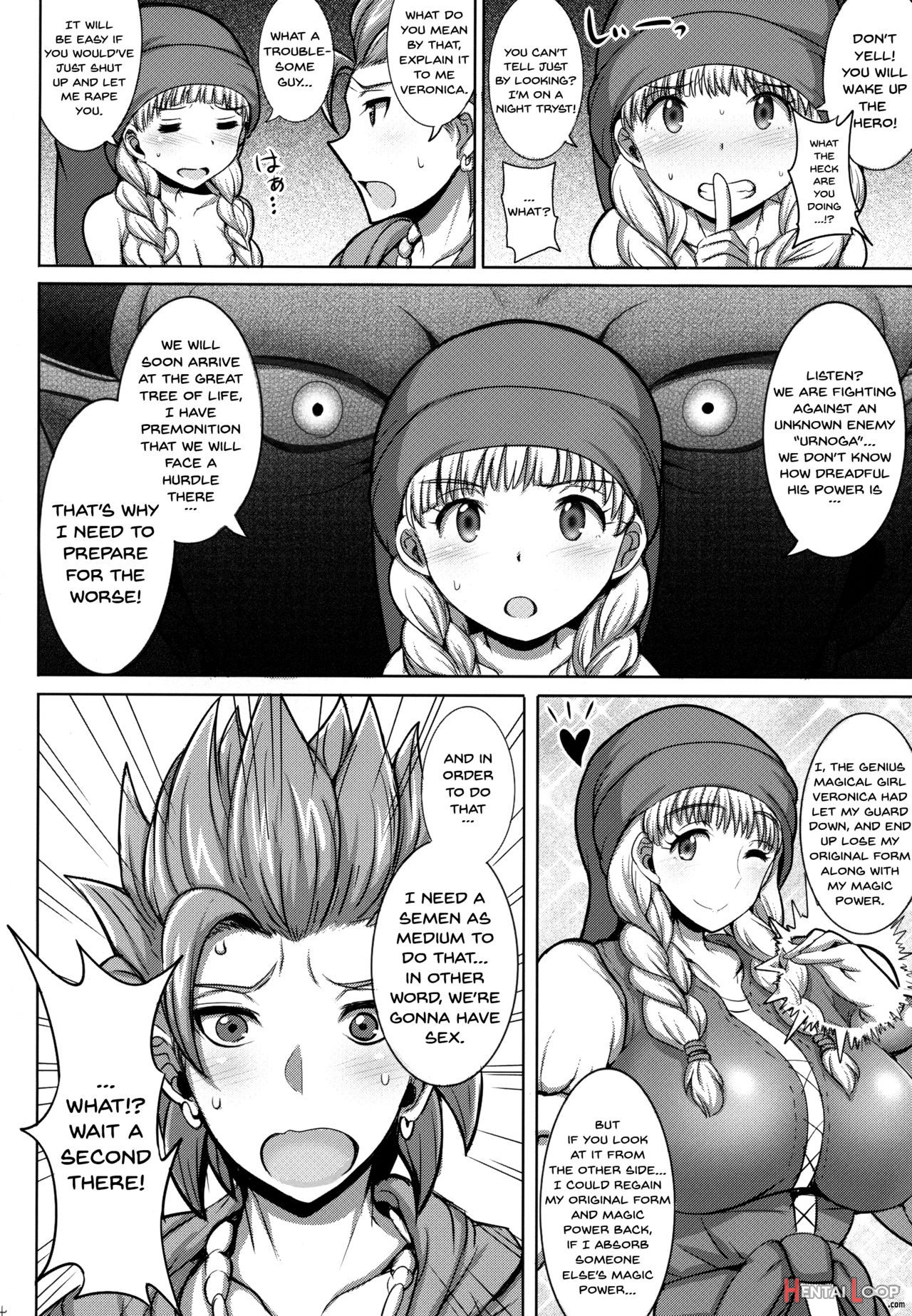 Veronica-sama Return page 3