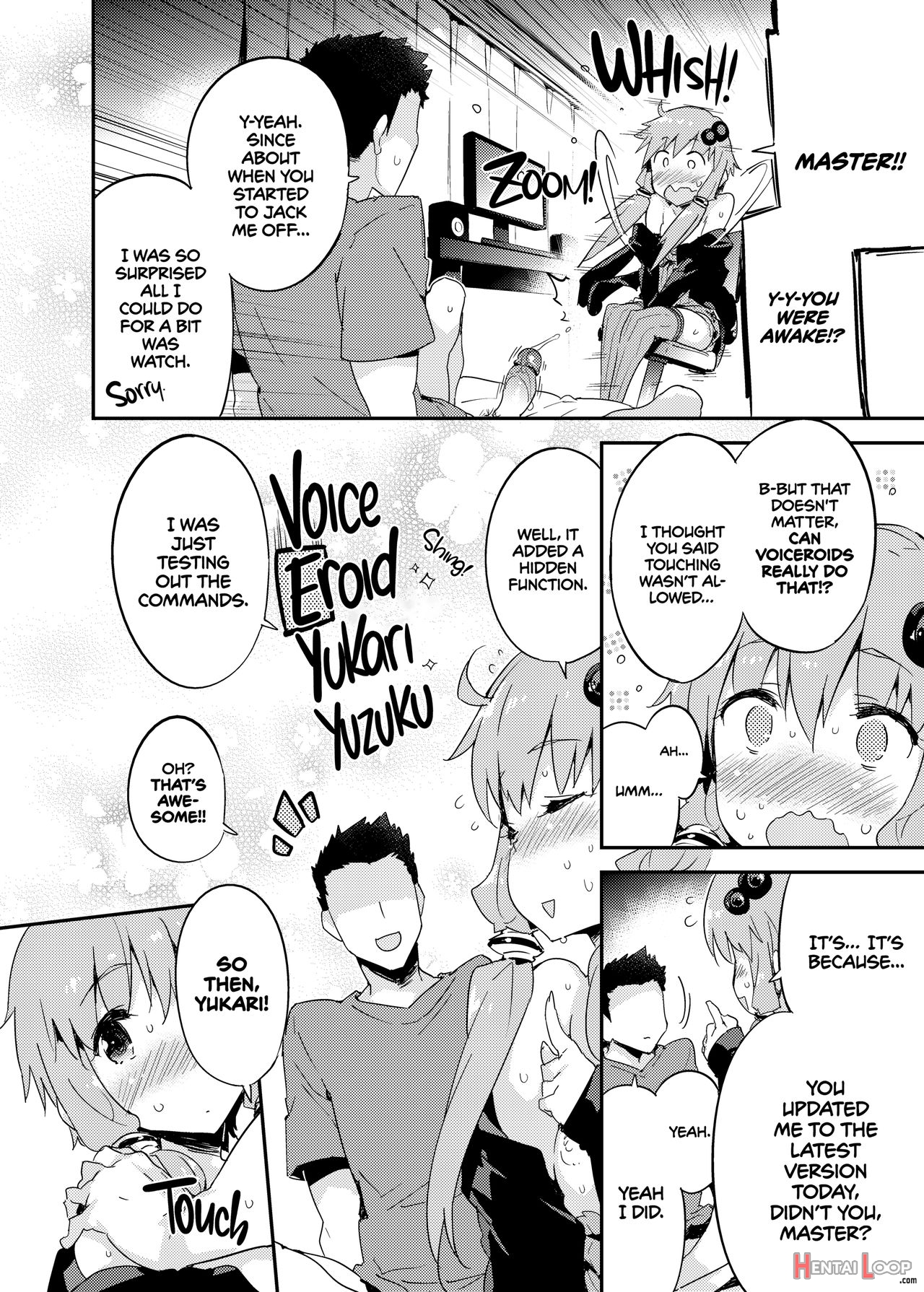 Voice Eroid + Sex Yuzuki Yukari page 11