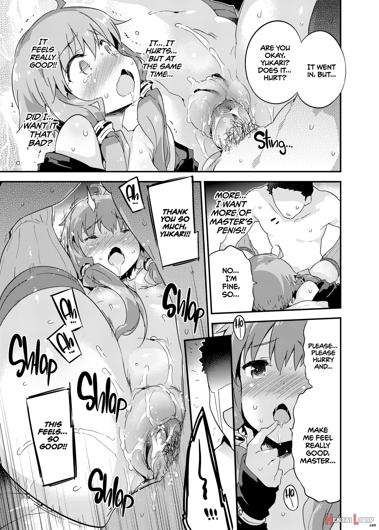 Voice Eroid + Sex Yuzuki Yukari page 14