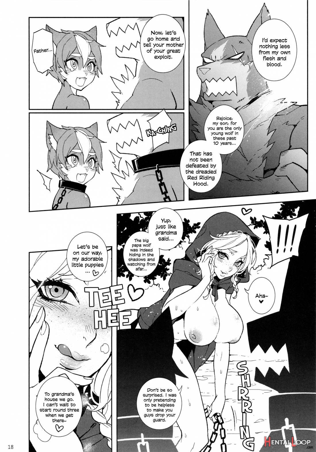 Warawa-nen Hakai Ookina Aka Zukin & Ko Saki Ookami page 18