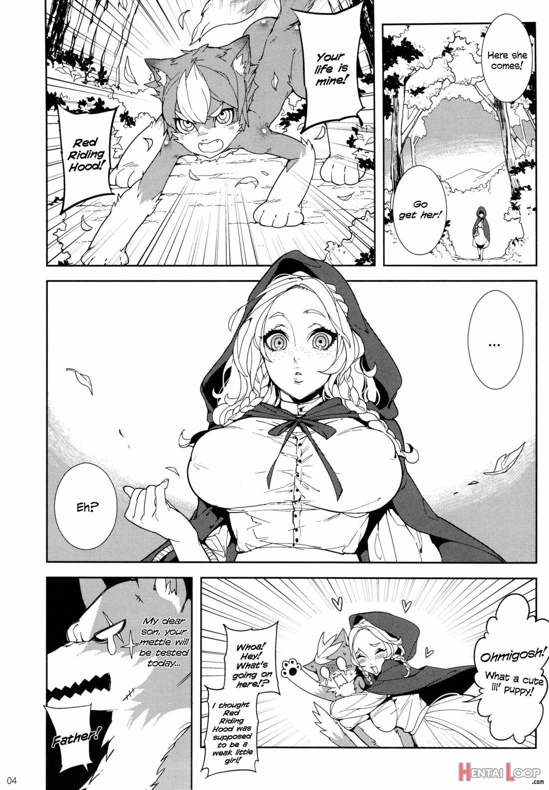 Warawa-nen Hakai Ookina Aka Zukin & Ko Saki Ookami page 5