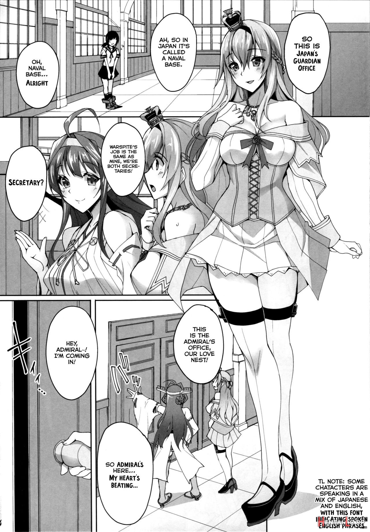 Warspite To Hajimete No Senkan Harem Yasen Seikatsu page 2