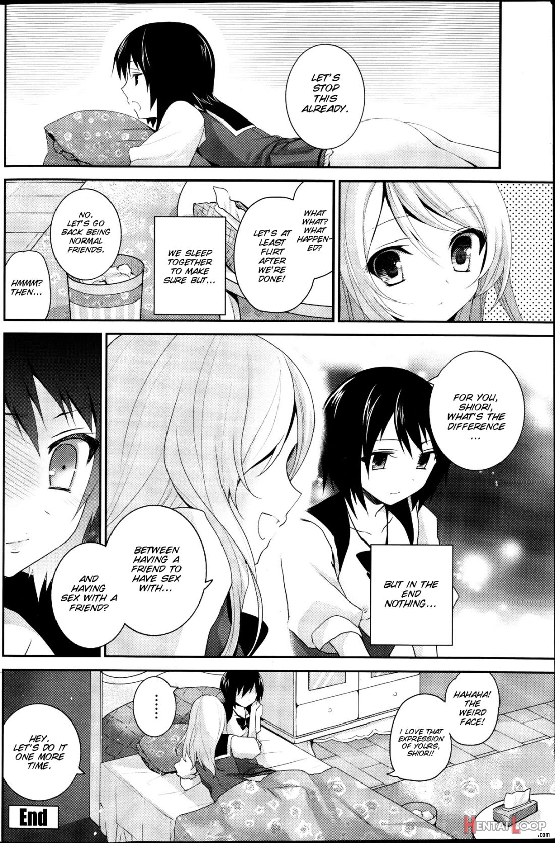 Watashi To Kanojo Wa Kiss O Suru page 21