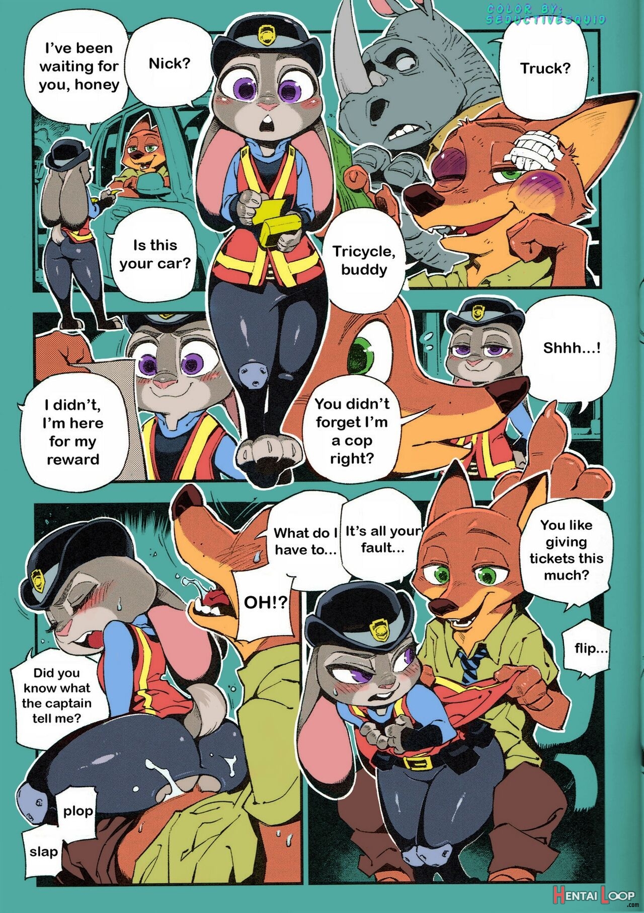 What Does The Fox Say? Colored By Seductivesquid page 10
