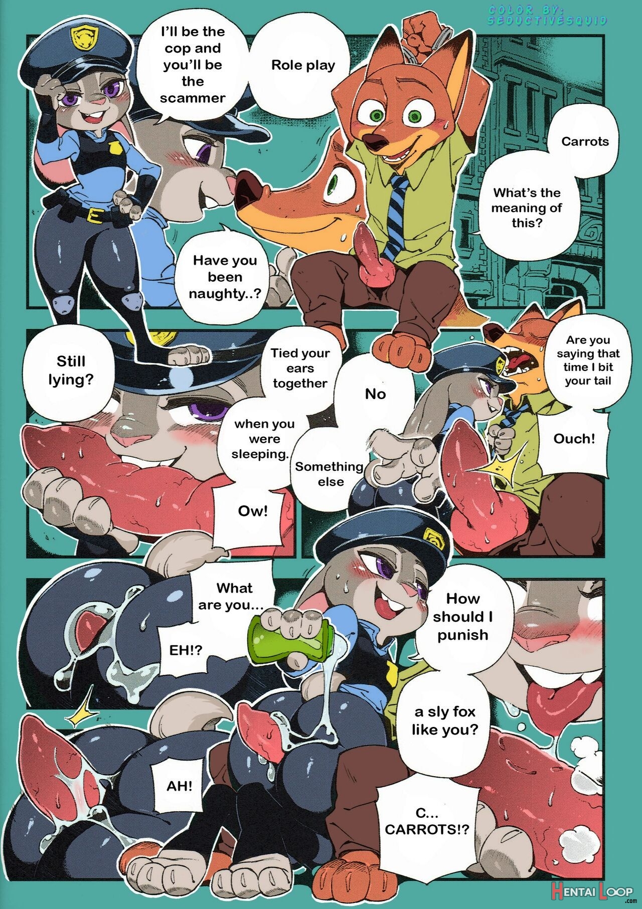 What Does The Fox Say? Colored By Seductivesquid page 15