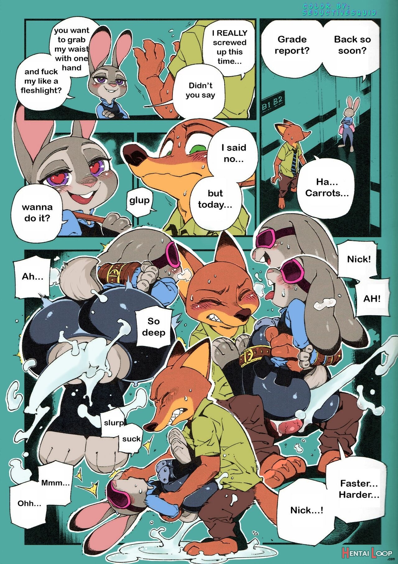 What Does The Fox Say? Colored By Seductivesquid page 18