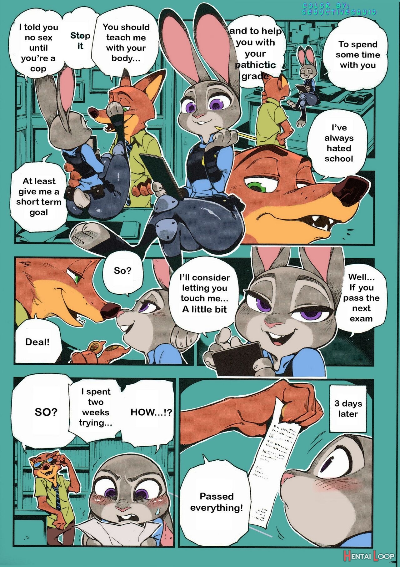 What Does The Fox Say? Colored By Seductivesquid page 3
