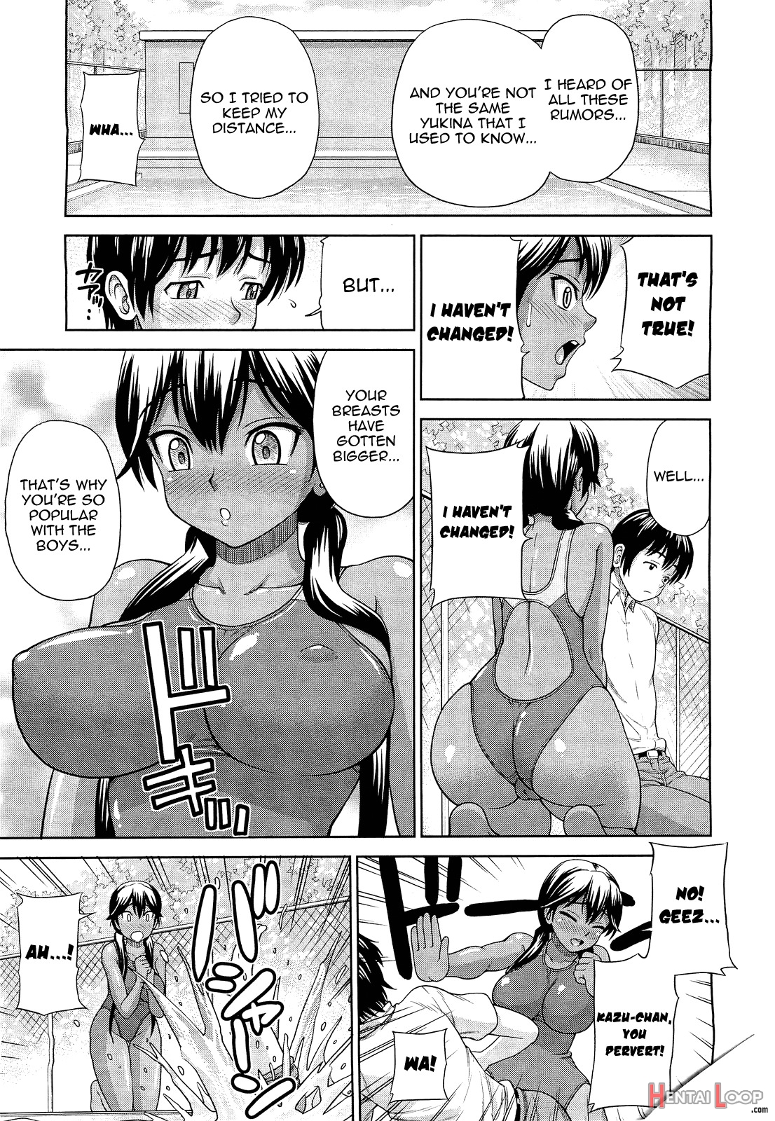 When She Changes Into A Swimsuit... page 5