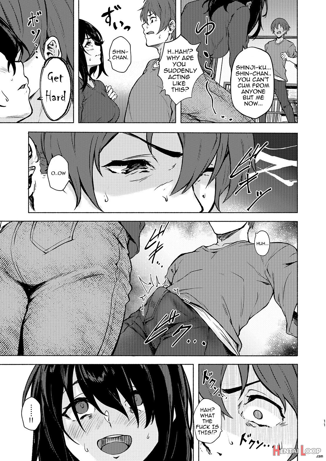 Without Control Of Your Dick, You Really Cannot Do Anything Huh? Shin-chan~ page 11