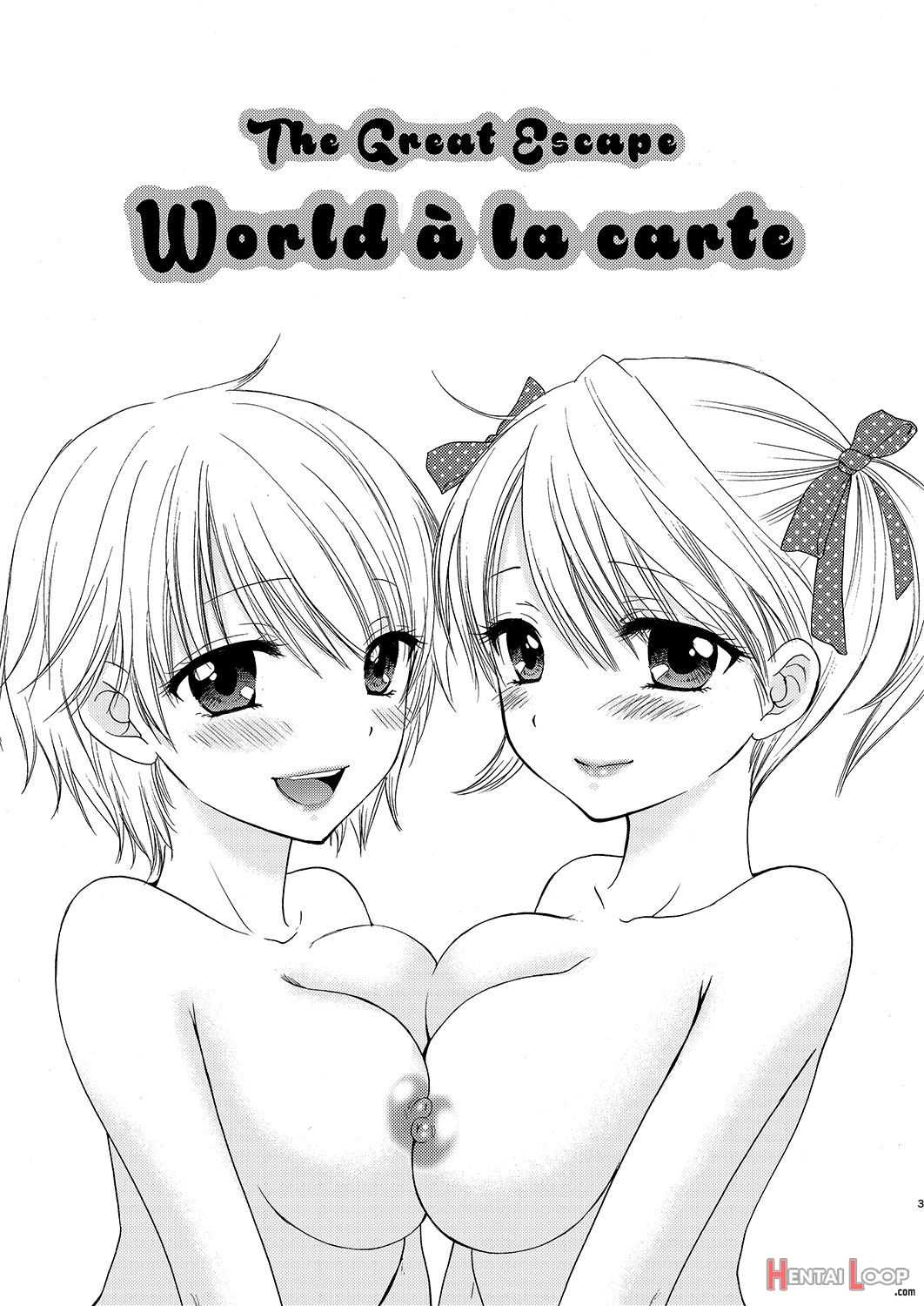 World A La Carte page 3