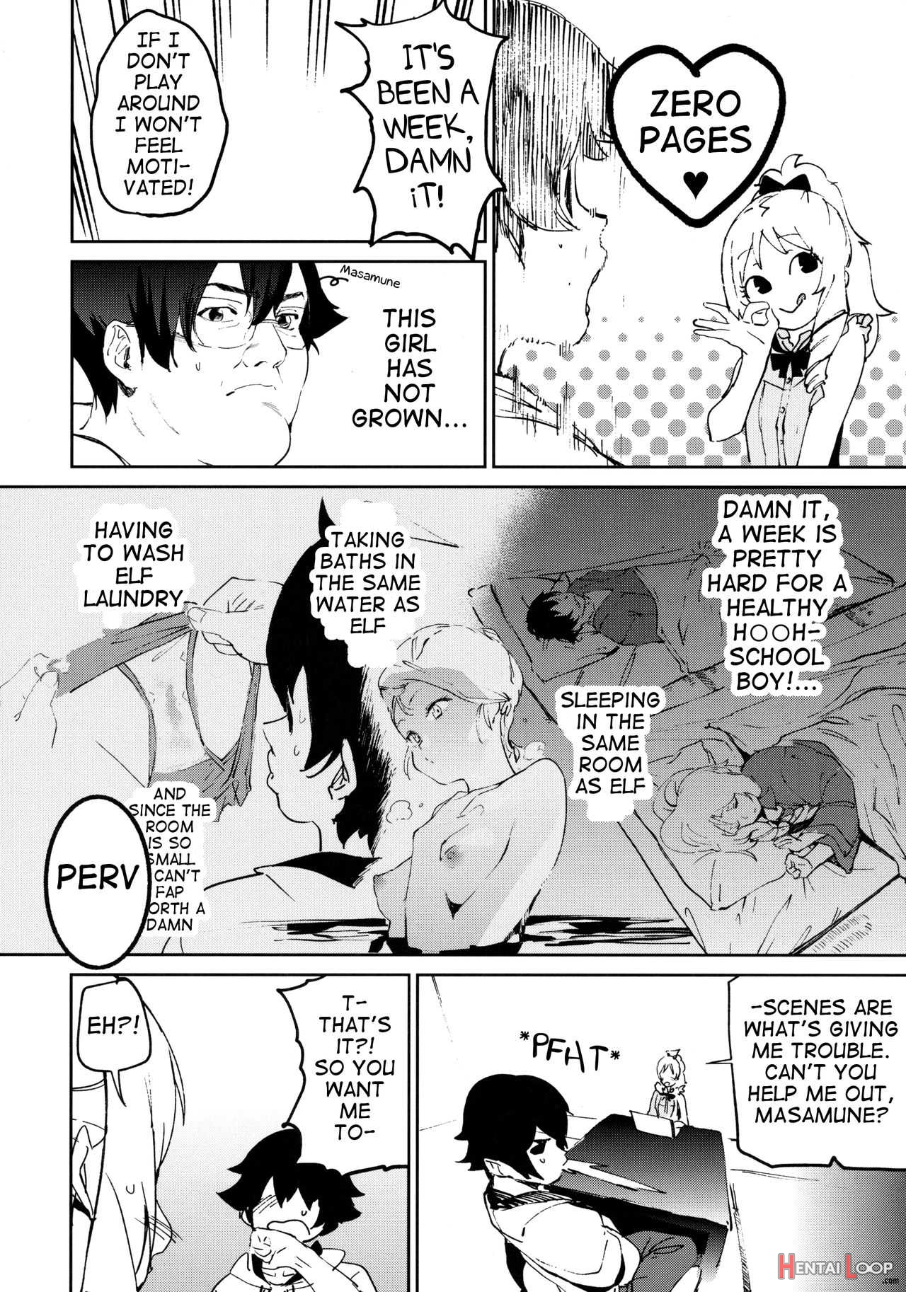 Yamada Elf-sensei No Yaruki Sex Fire page 5