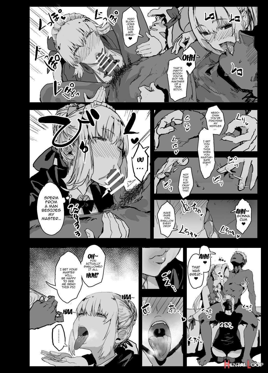 Yarichin Ni Gohoushi Sex Suru Nama Onaho To Seishori Maid Netorase Hon page 7