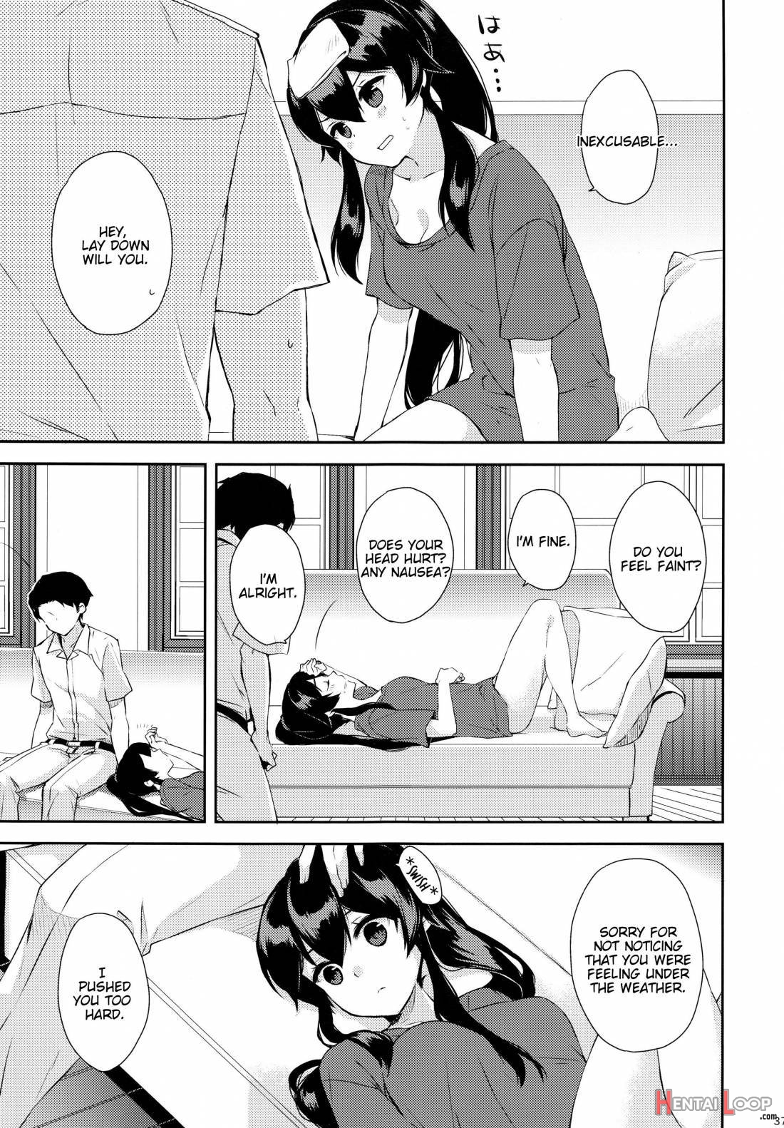 Yoru Yahagi ~teitoku To Himitsu No Sofa Jouji~ page 34