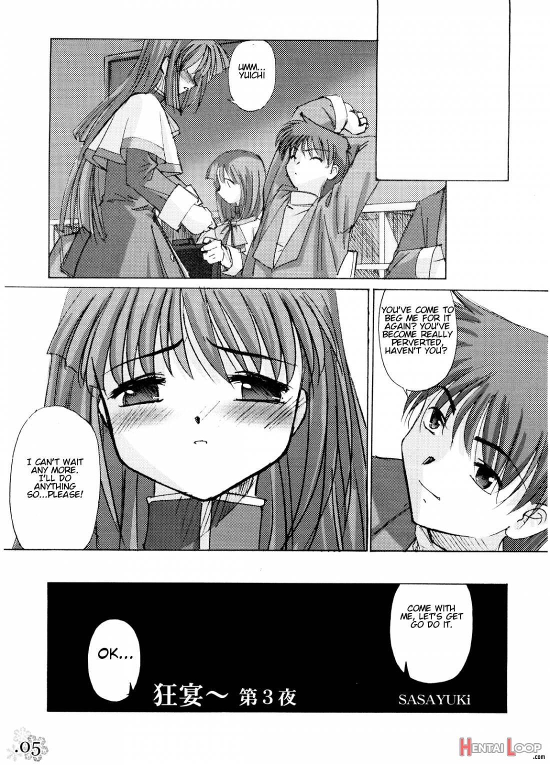 You Are The Only Version:kanon Part 2 page 2