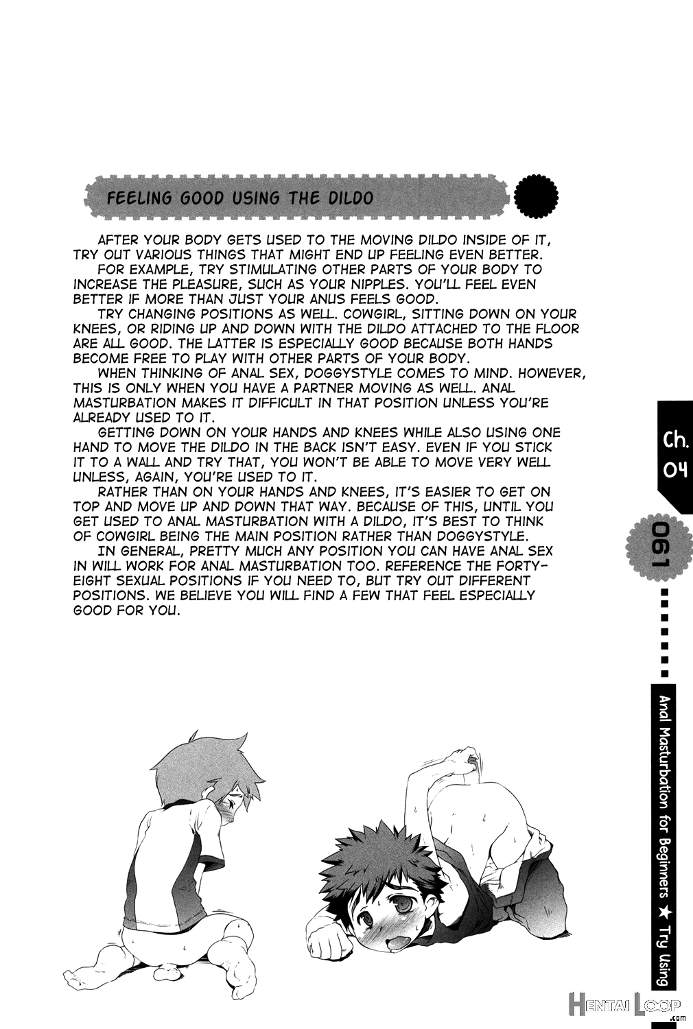 You Can Do It Alone! ~ Introduction To Anal Masturbation For Boys ~ page 61