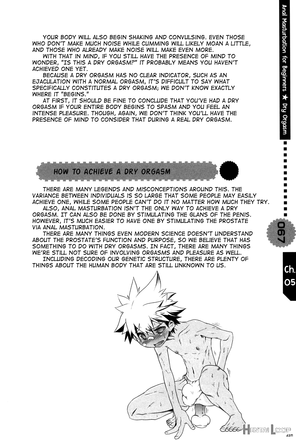 You Can Do It Alone! ~ Introduction To Anal Masturbation For Boys ~ page 67