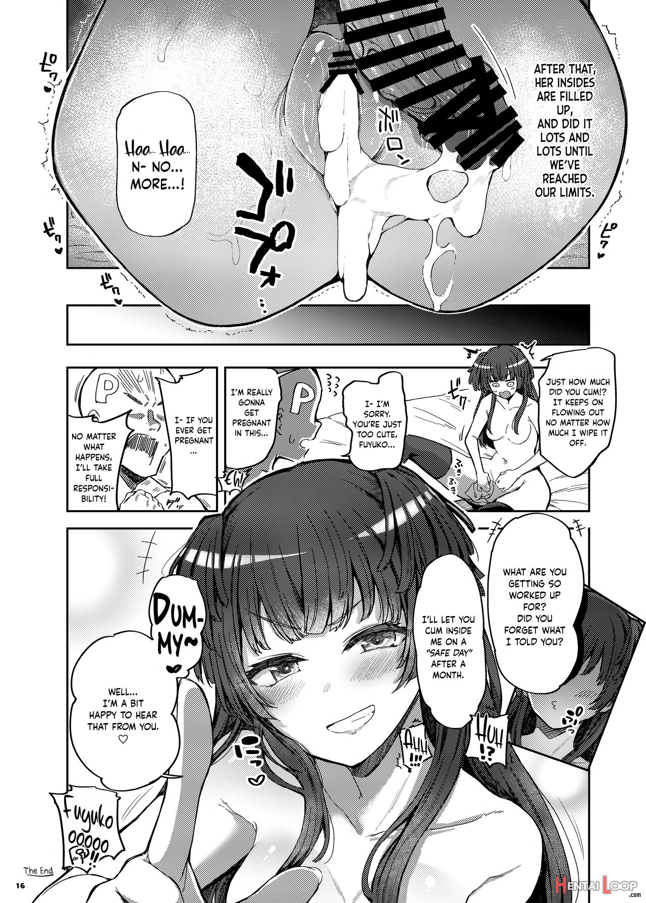 You’re Gonna Cum Here With Fuyu ~fuyuko Vanilla Ero-compilation~ page 17