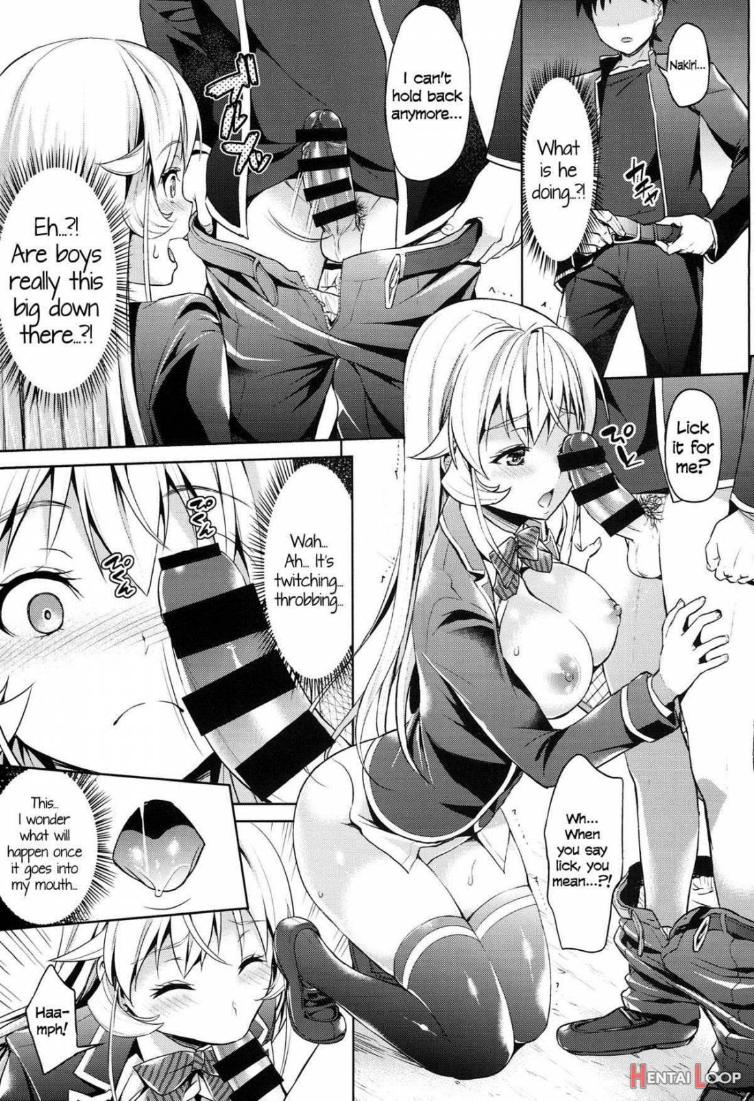 You’re Not Wearing Any? Erina-sama! page 10