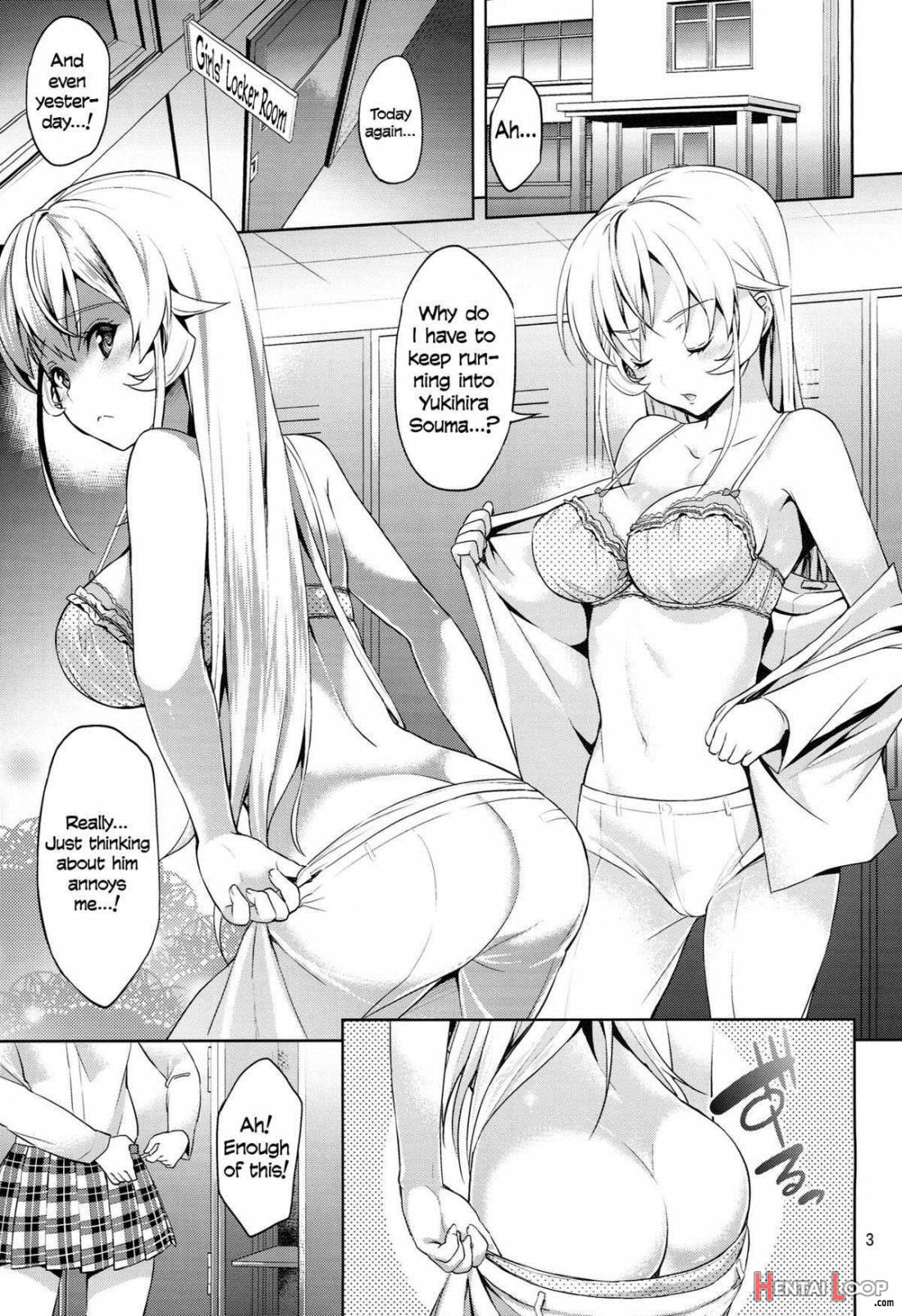You’re Not Wearing Any? Erina-sama! page 2