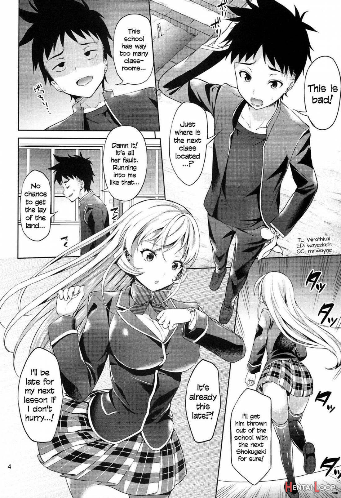 You’re Not Wearing Any? Erina-sama! page 3