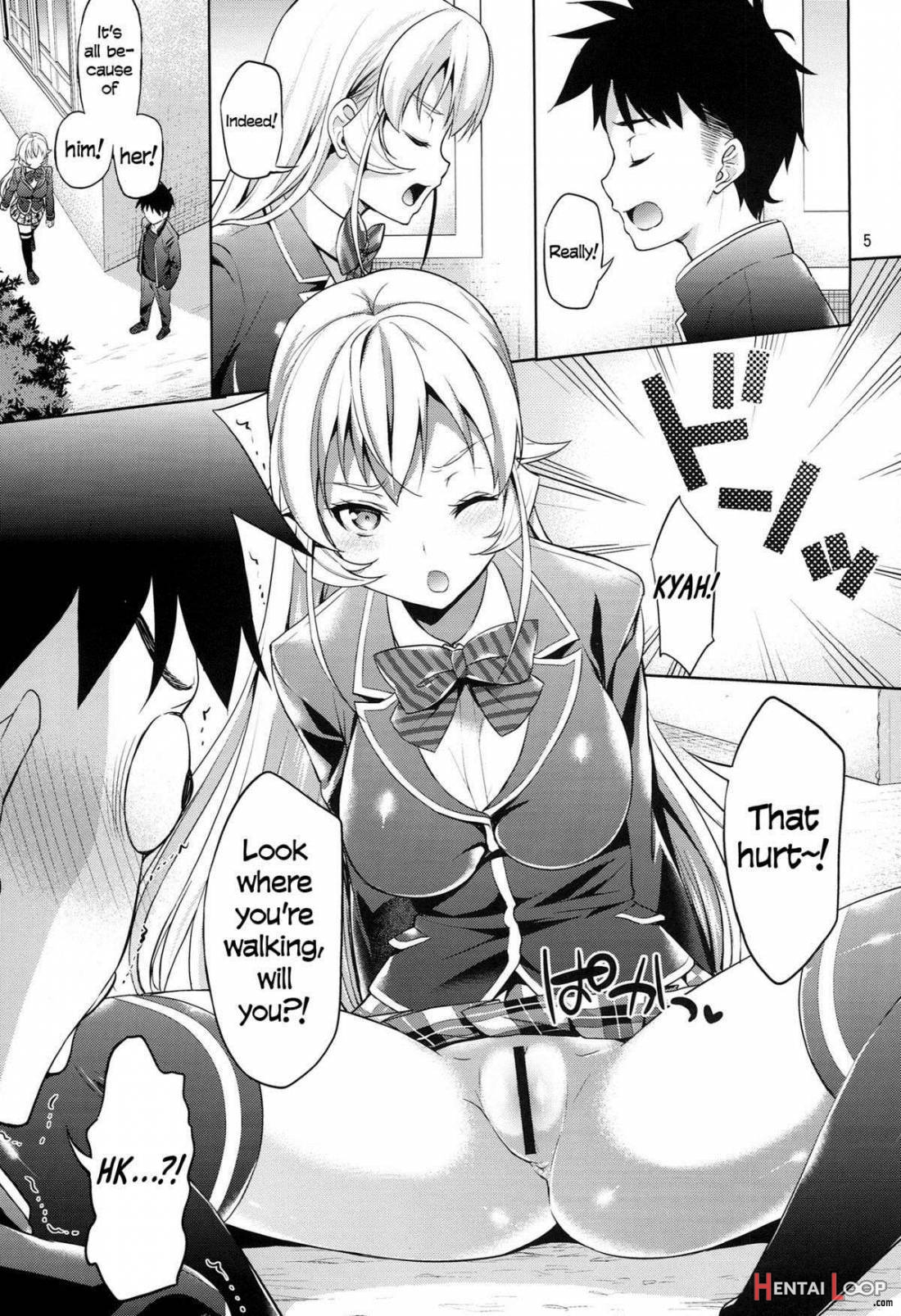 You’re Not Wearing Any? Erina-sama! page 4
