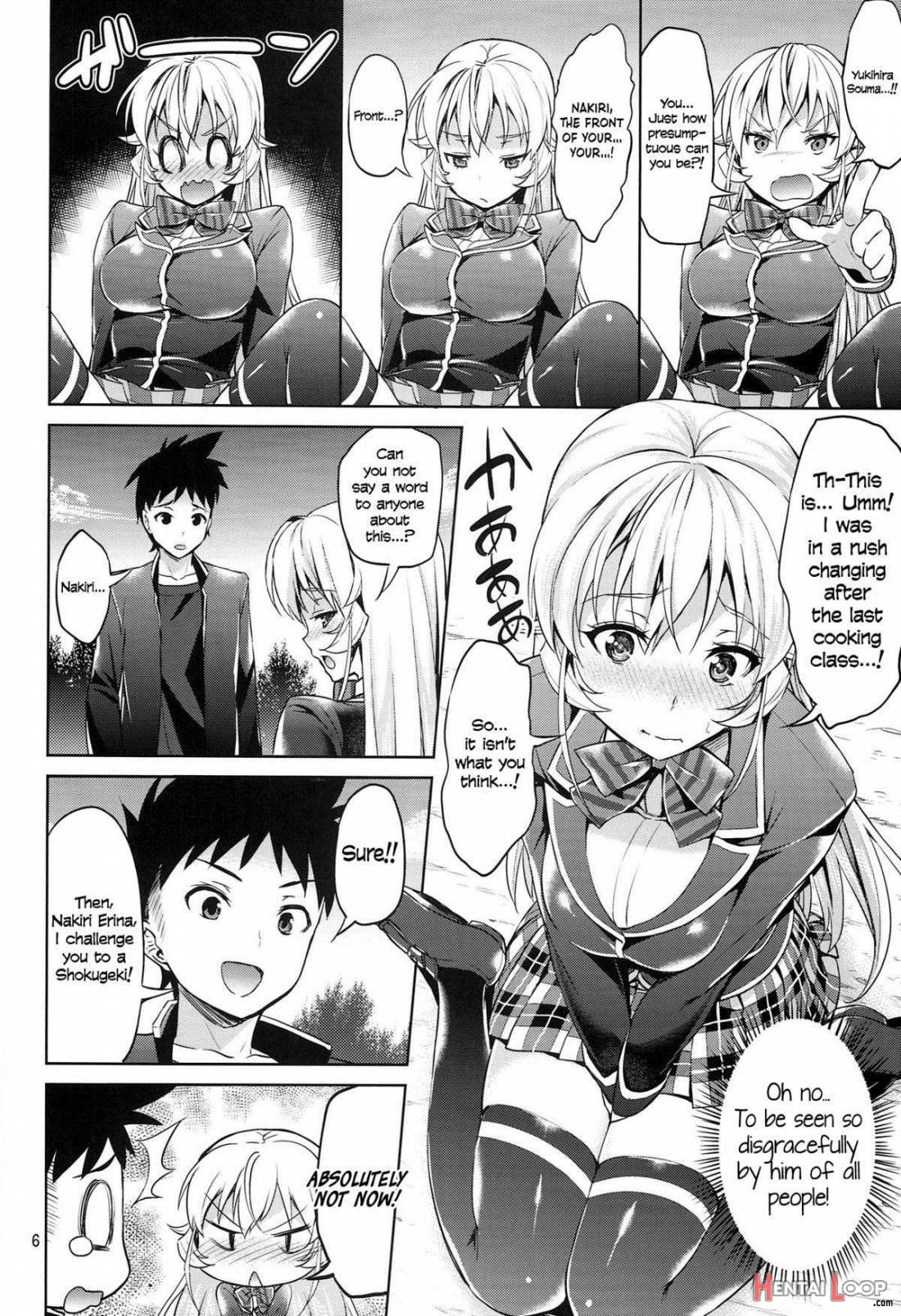 You’re Not Wearing Any? Erina-sama! page 5