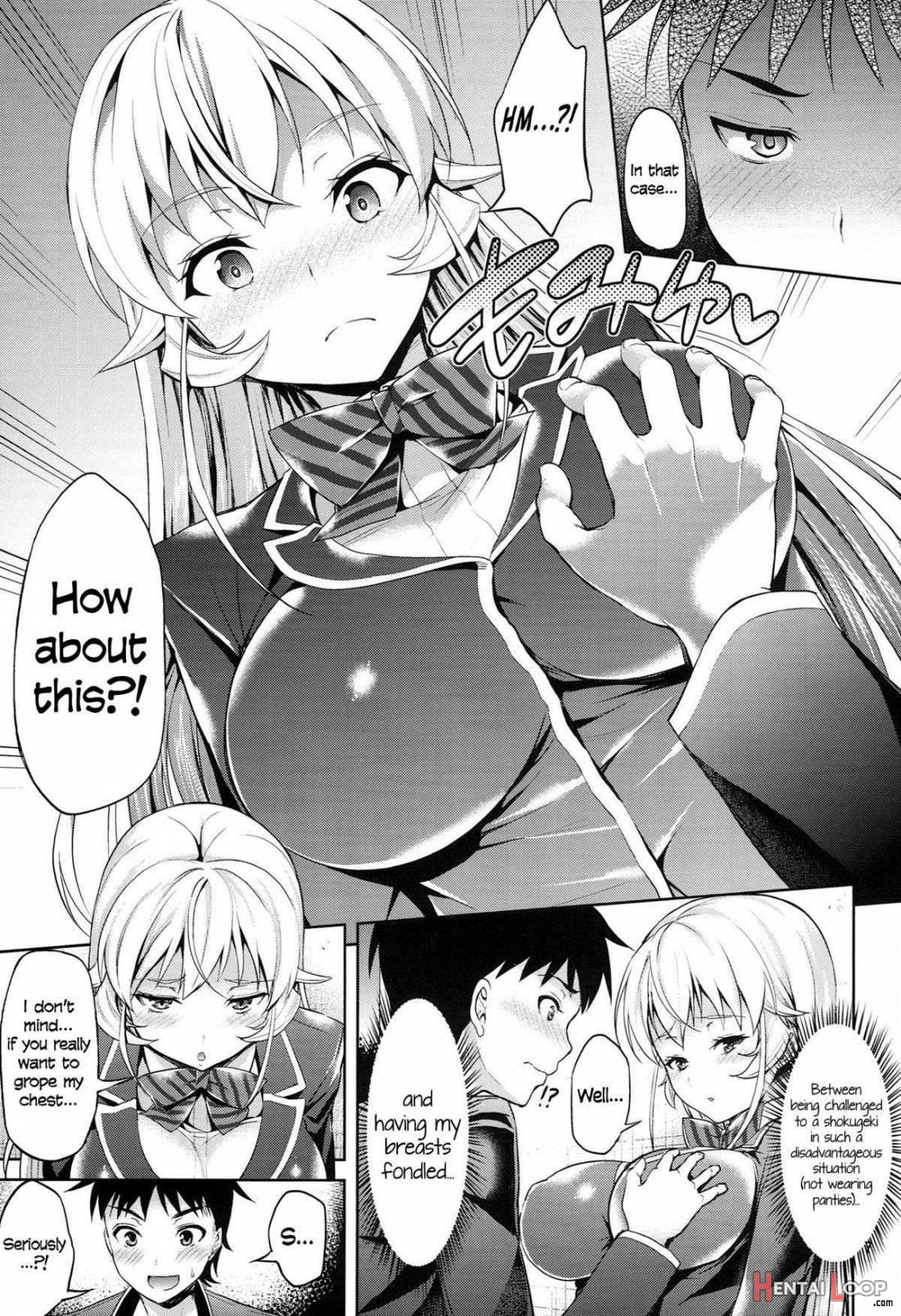 You’re Not Wearing Any? Erina-sama! page 6