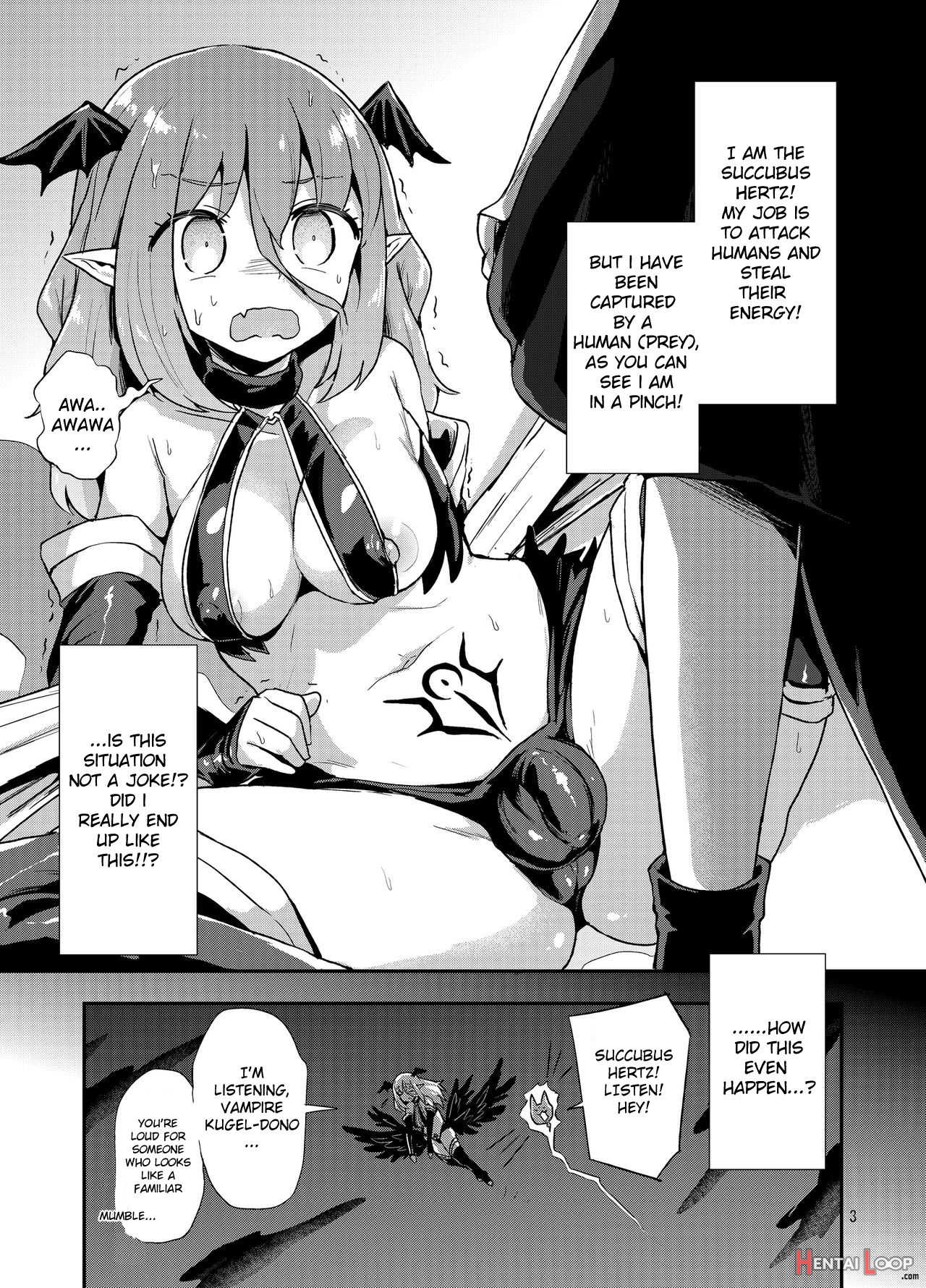 Yowayowa Futanari Succubus-chan #01 page 3