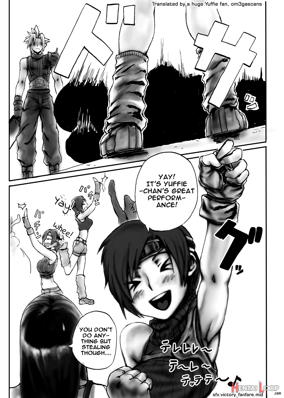 Yuffie To Ecchi Na Koto Suru Hon page 2