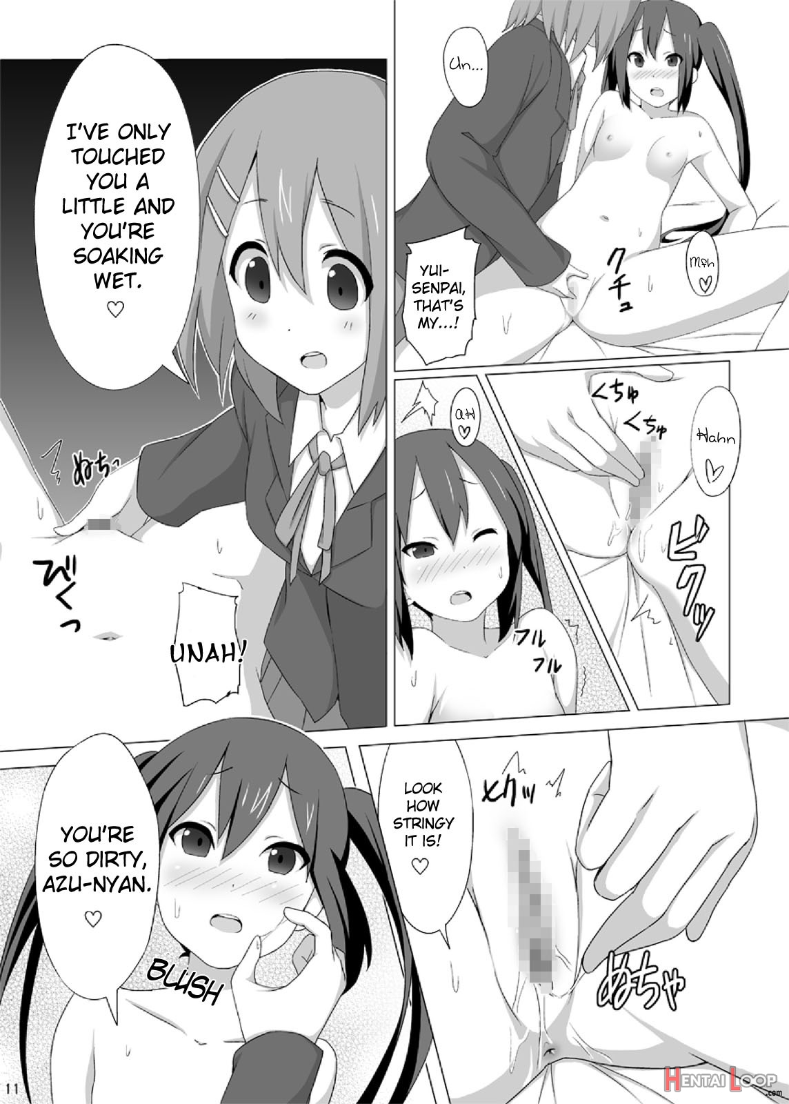 Yui ã— Azusa page 13