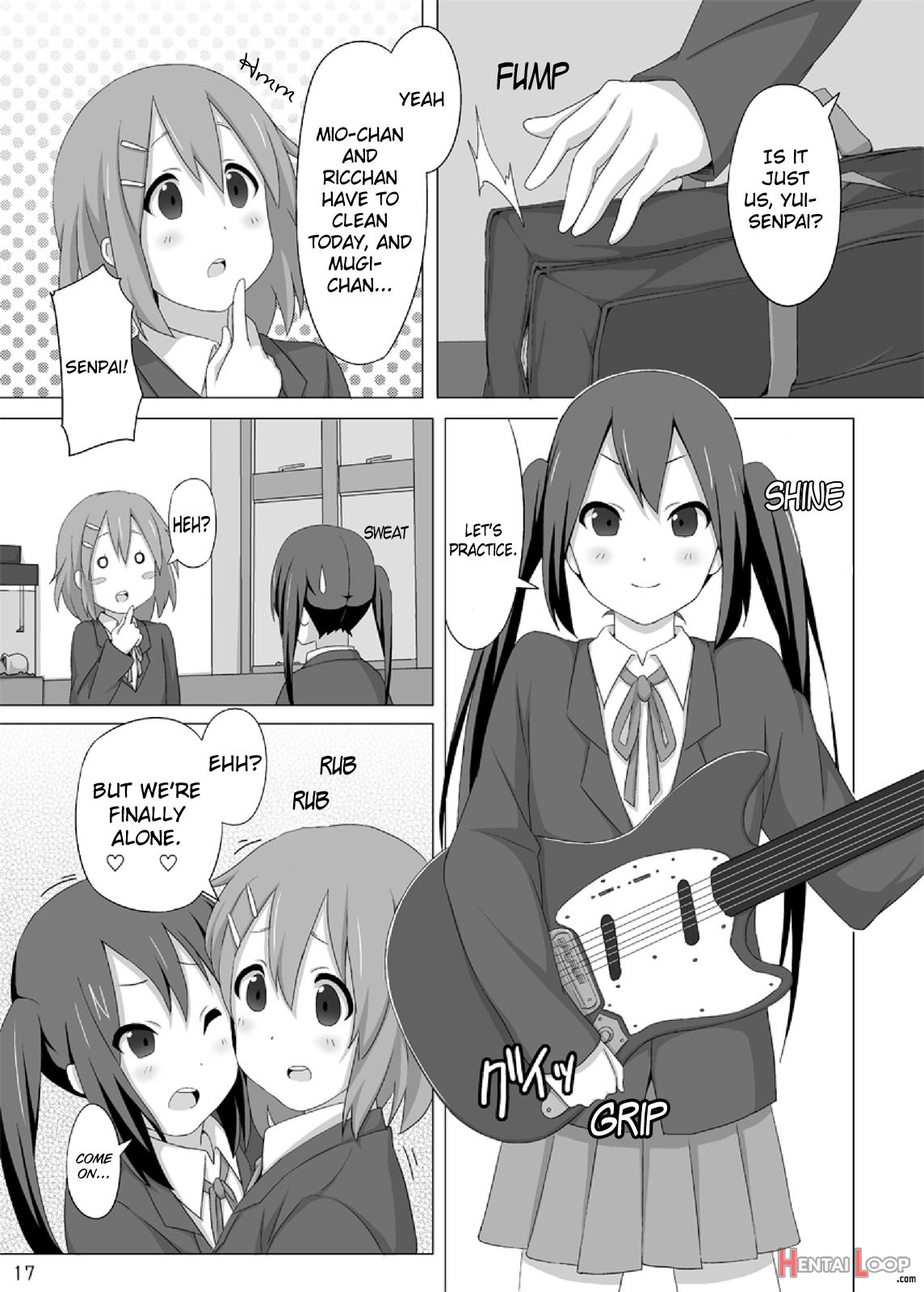 Yui ã— Azusa page 19