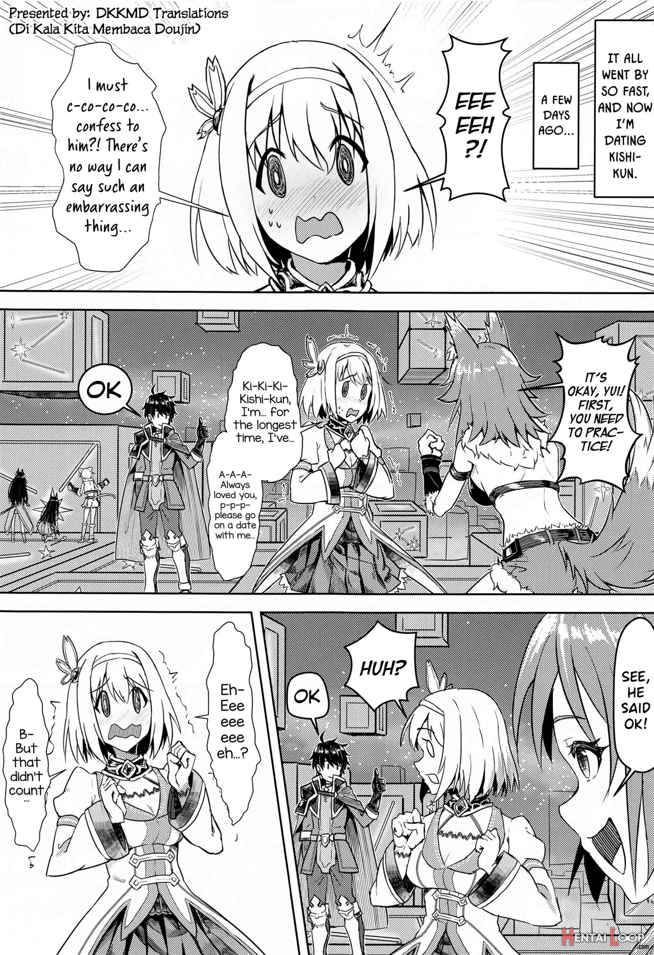 Yui-chan And Kishi-kun's Private Moment ♡ page 2