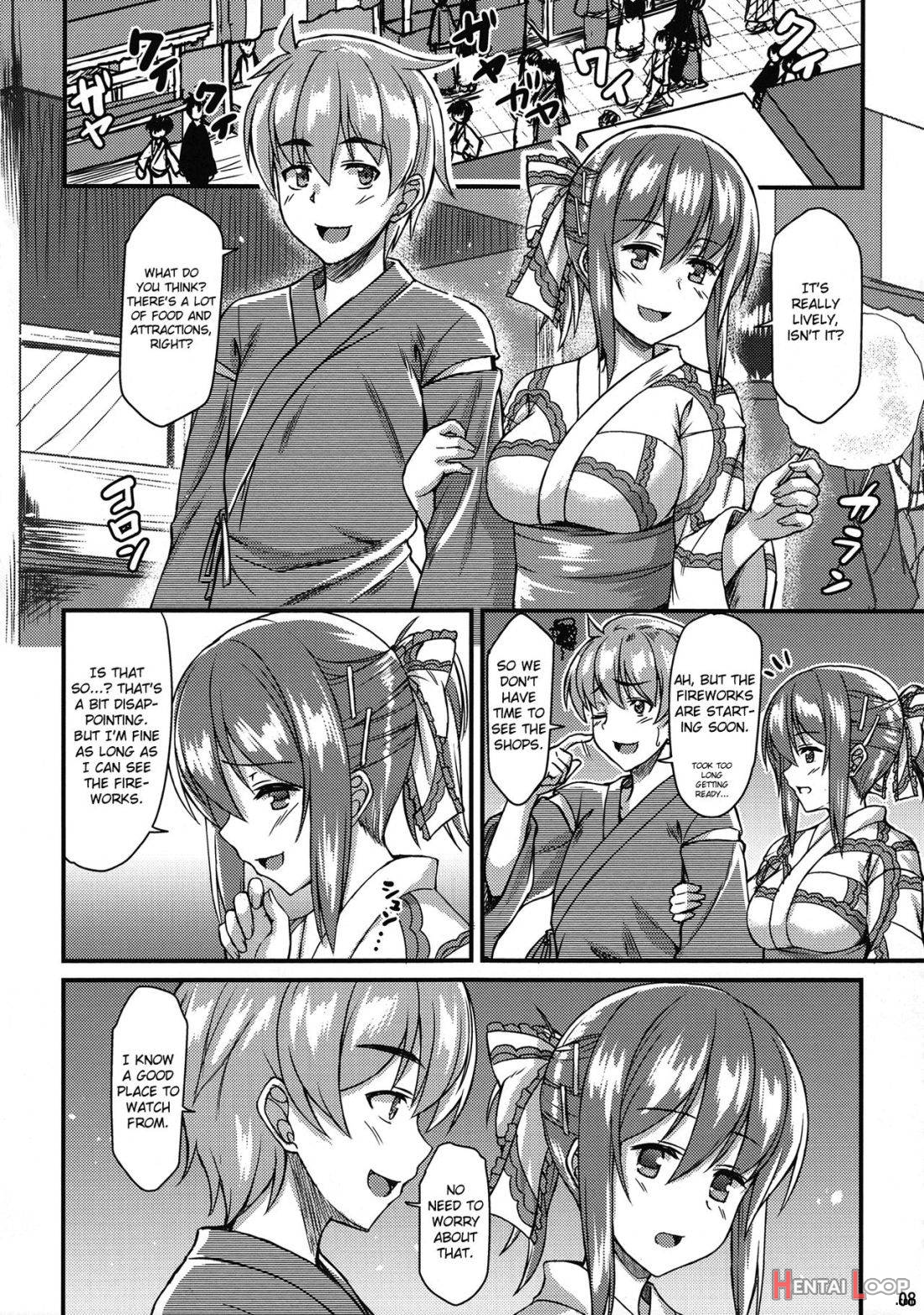 Yukata Iku-san To Ichaicha Shitai!! page 6