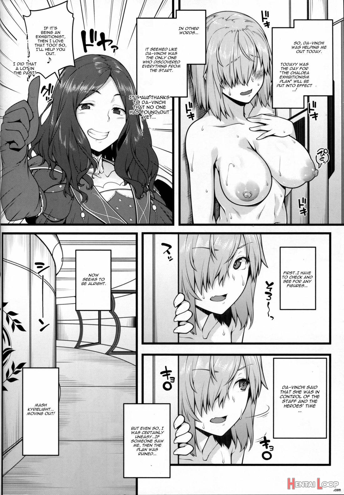 Zenra Roshutsu Haikai Onanie Ni Dohamari Shita Hentai Kouhai Mash Kyrielight page 7