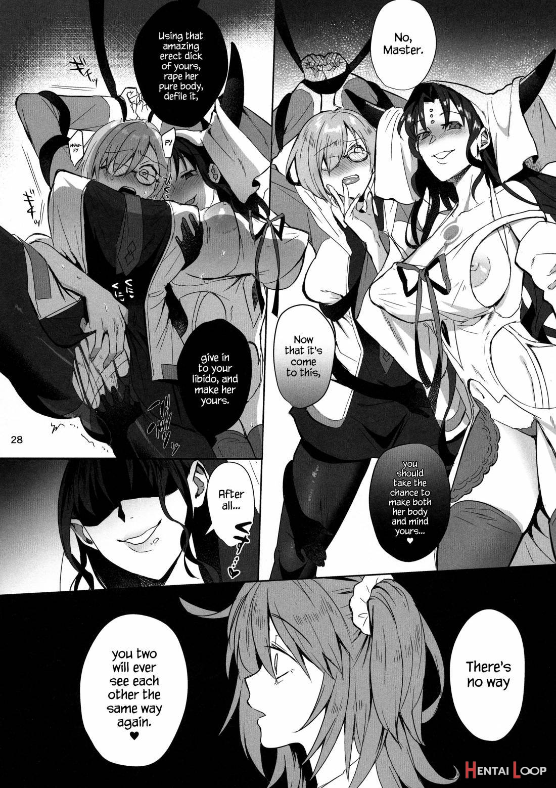 Zettai Fukujuu Dosukebe Futanari Chinpo Beast page 27