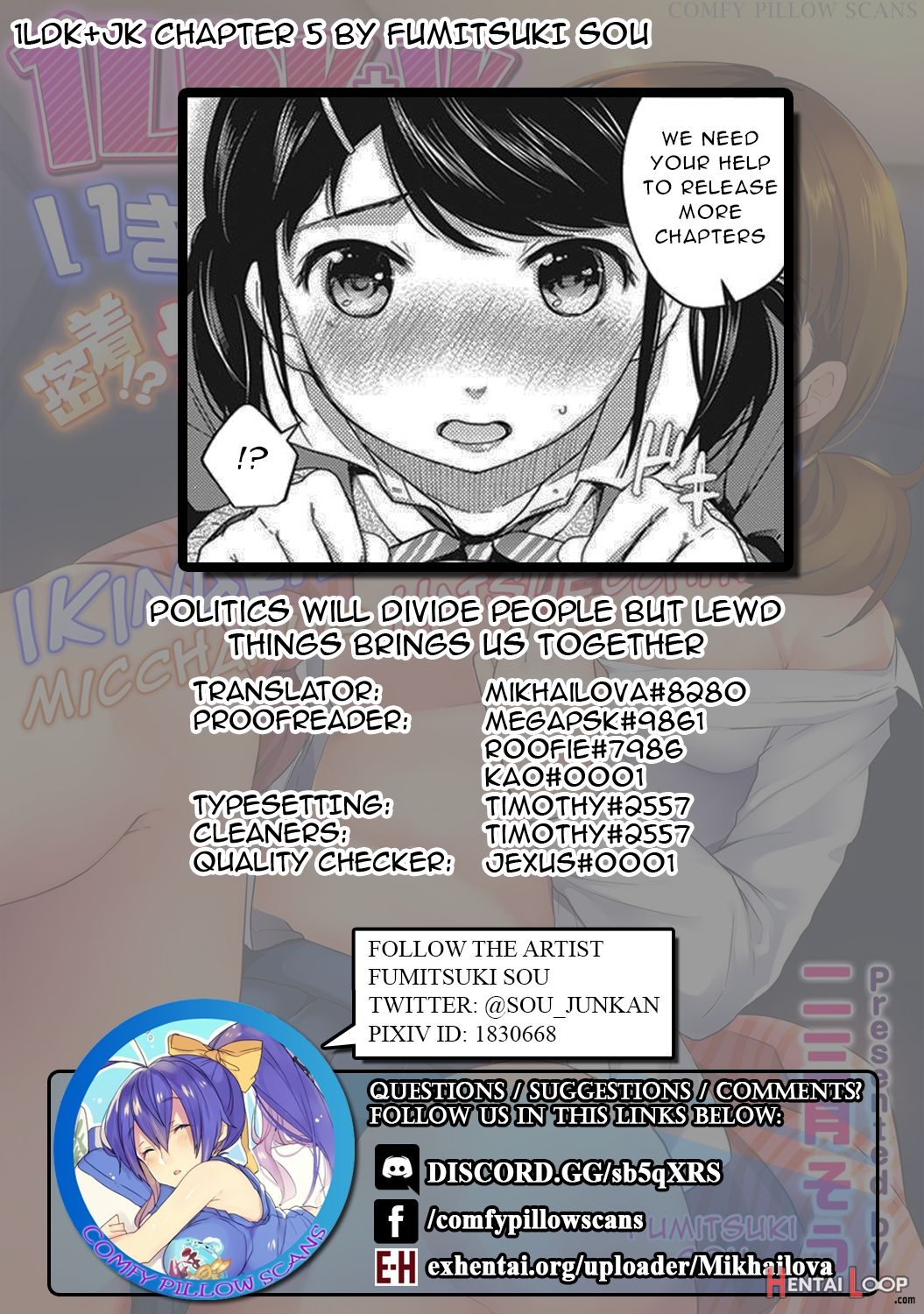 1ldk+jk Ikinari Doukyo? Micchaku!? Hatsu Ecchi!!? Ch. 1-34 page 131